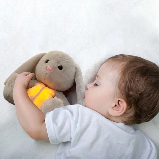 Breathing Bunny Plush Toy