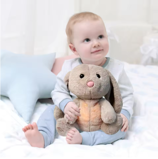 Breathing Bunny Plush Toy